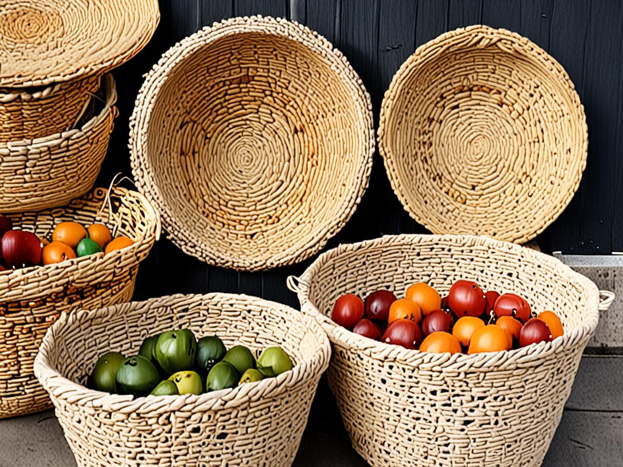 Cesta de artesanato
